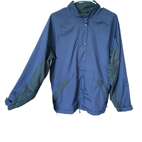 Foot Joys Women S Navy Golf Rain Jacket Windbreaker Tenniscore Golfcore - Picture 1 of 9